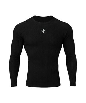 노블 래글런 롱슬리브 긴팔 티셔츠 [블랙]