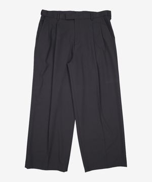 슈퍼 와이드 히든 밴딩 슬랙스[블랙] 38