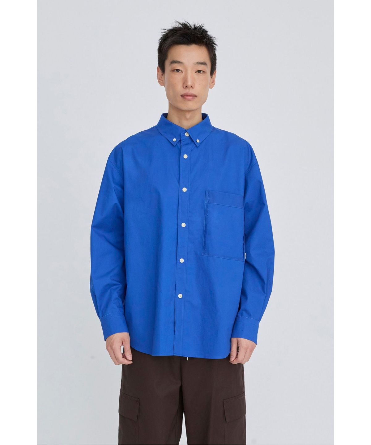 래코드(RECODE) Deconstructed Pocket Shirt RKSAX26610BUX