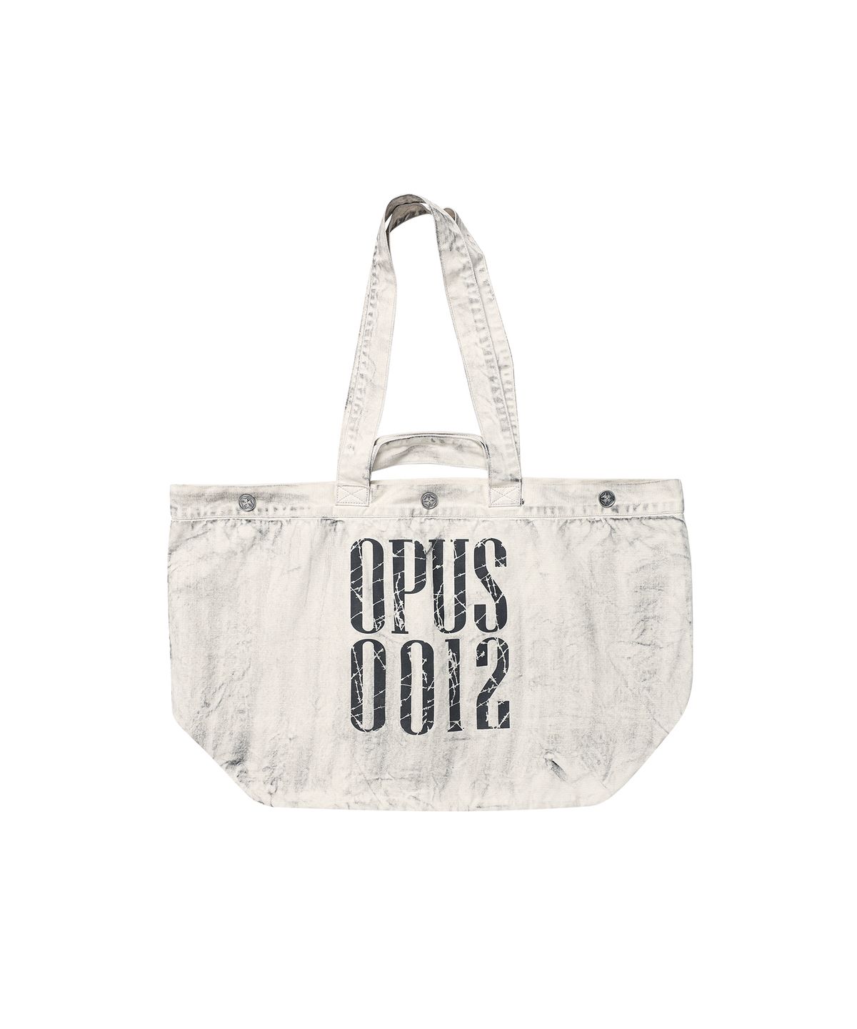 오퍼스 0012(OPUS 0012) Op. 10 OPUS DISTRESSED TOTE BAG DIRTY WHITE