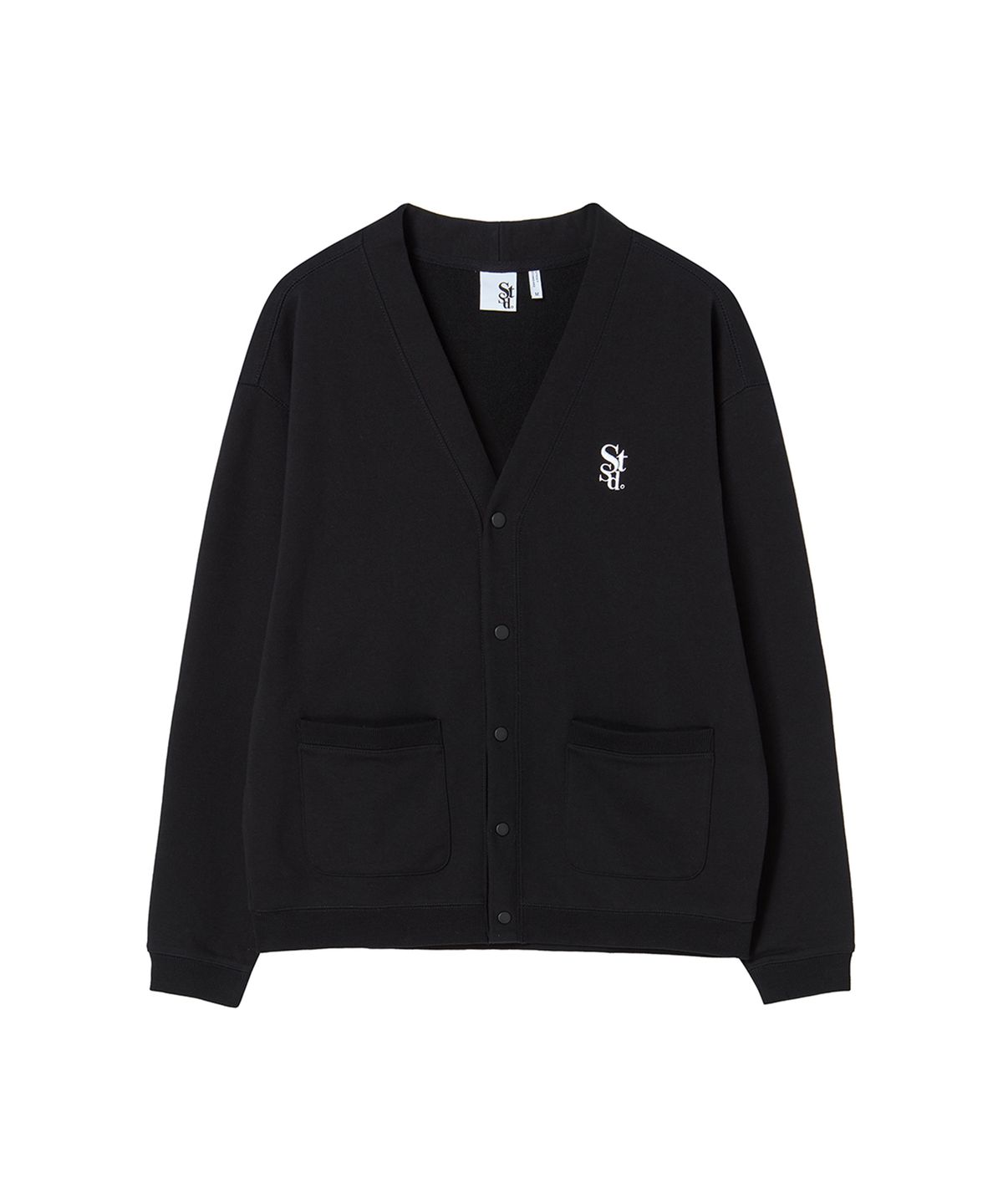 스트리트 스탠다드(STREET STANDARD) STSD 스웻 가디건 블랙