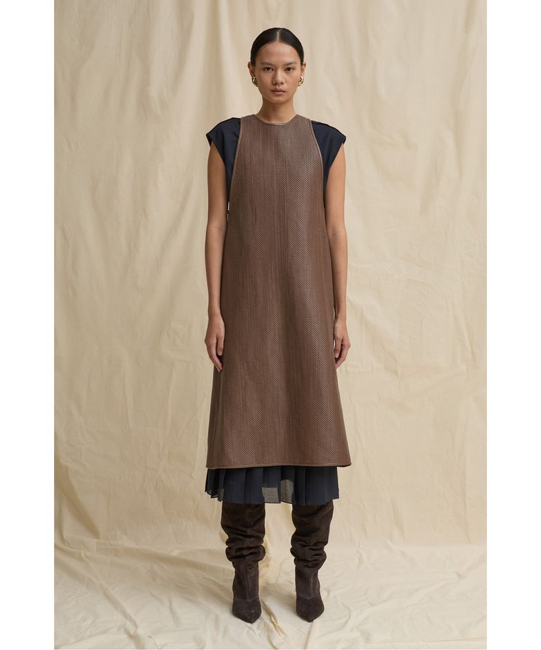 Layered Vest Dress R0DAA25240BRX