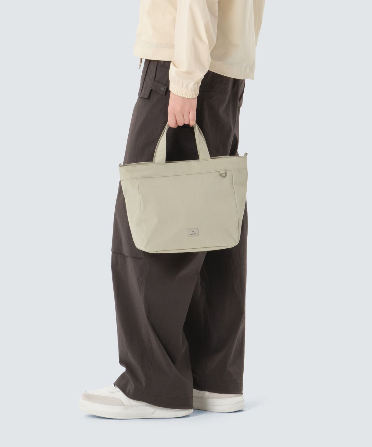 스노우피크 어패럴(SNOWPEAK APPAREL) 캠플 2way 토트백 5.5L (S26SWCTB10) Light Beige