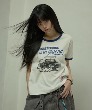 [0093] 오버스피드 링거 티셔츠 - 아이보리