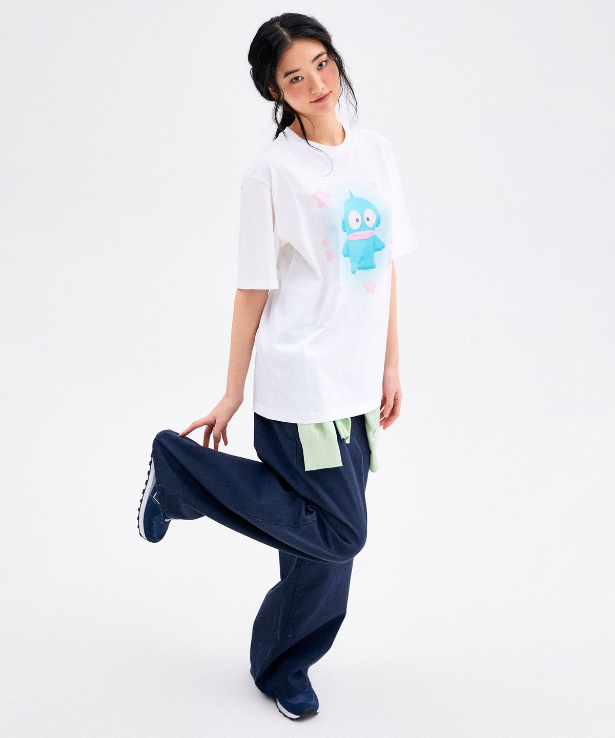 스파오(SPAO) [산리오캐릭터즈] 반팔 티셔츠(WHITE)_SPRLG25U05