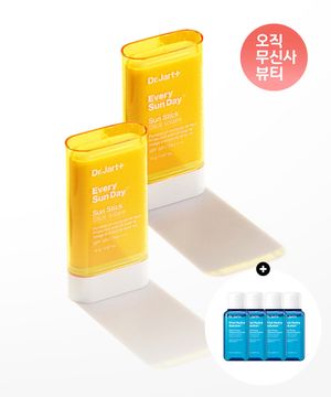 2PACK 에브리 선 데이 선 스틱 19g (SPF48/PA++++) + 솔루션 에센스 15ml 4개 증정
