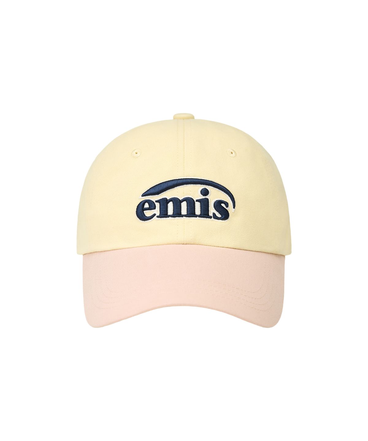이미스(EMIS) DUO LOGO TWO TONE BALL CAP-YELLOW