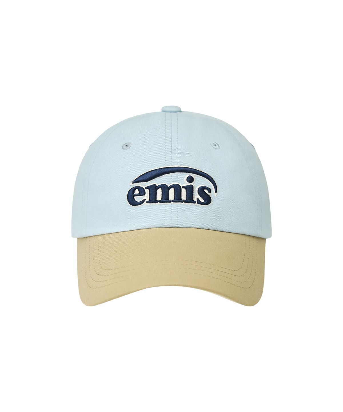 이미스(EMIS) DUO LOGO TWO TONE BALL CAP-PASTEL BLUE