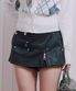 Charcoal Biker layer shorts