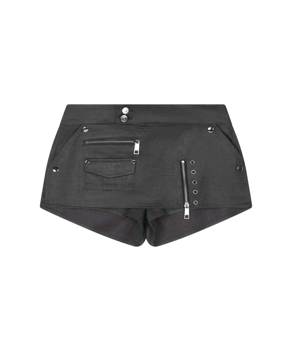 일리오(ILLIO) Charcoal Biker layer shorts