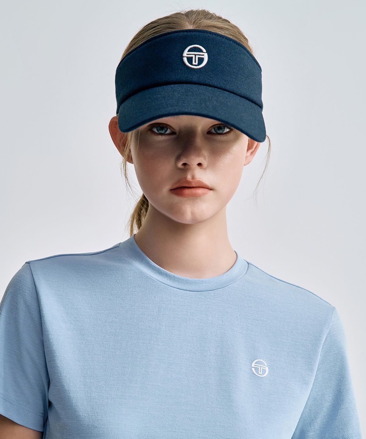 세르지오 타키니(SERGIO TACCHINI) U 피케 썬바이저 (Navy)