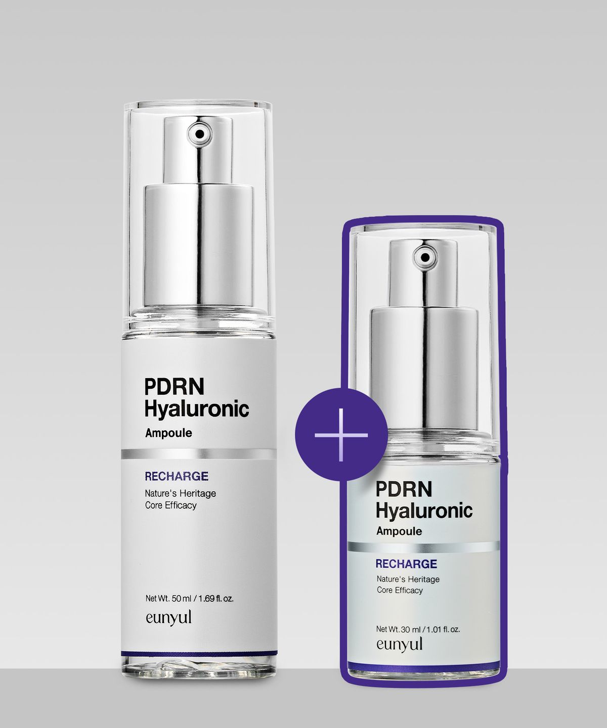 은율(EUNYUL) PDRN 히알루로닉 리차지 앰플 50ml+30ml 기획세트
