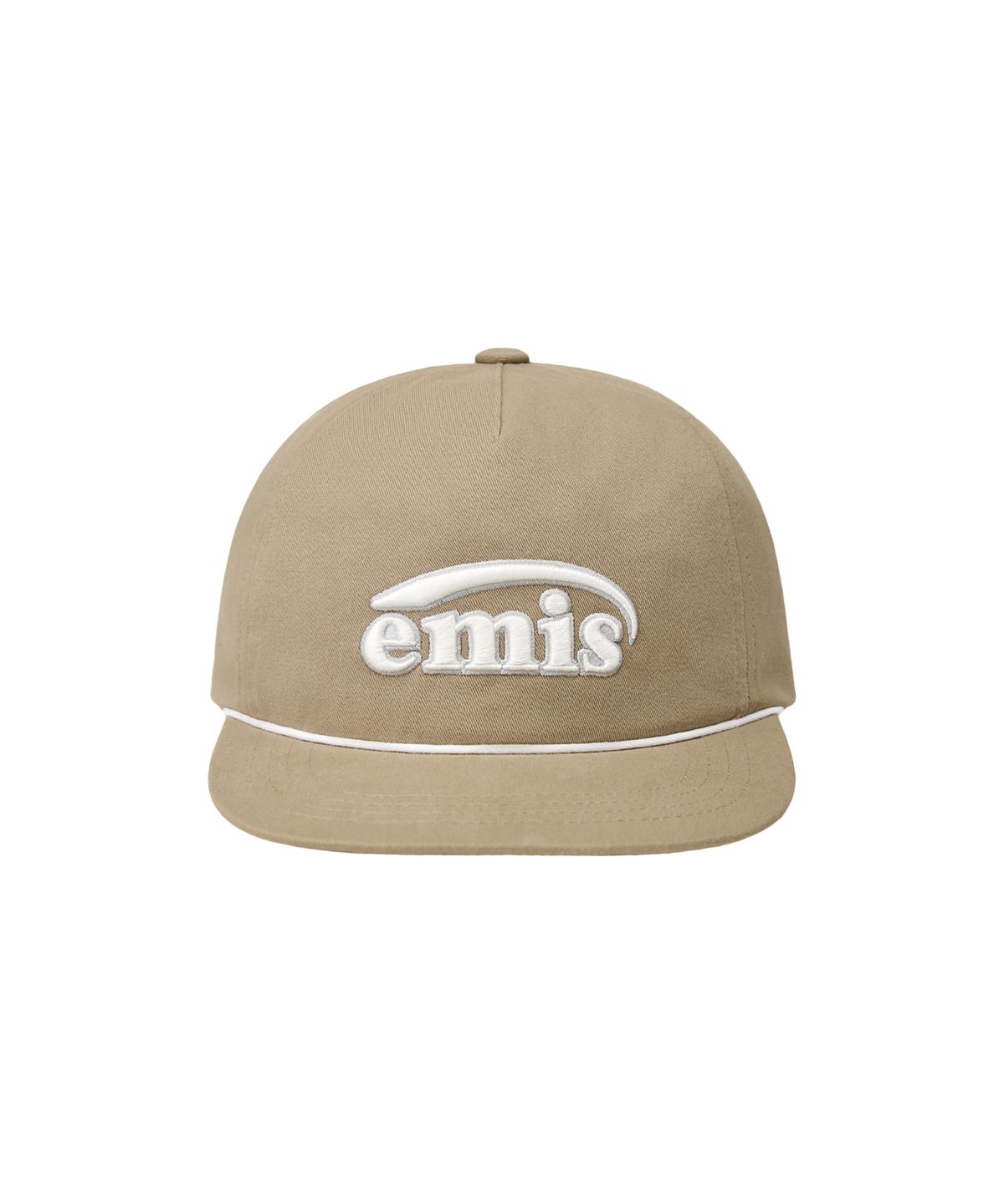 이미스(EMIS) NEW LOGO COTTON TRUCKER HAT-BEIGE
