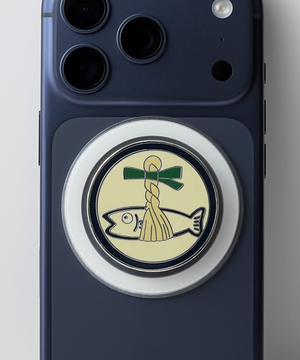 맥세이프 그립톡(개업 집들이 이사 외국인 선물) E2, 액막이 명태(행운 명태)