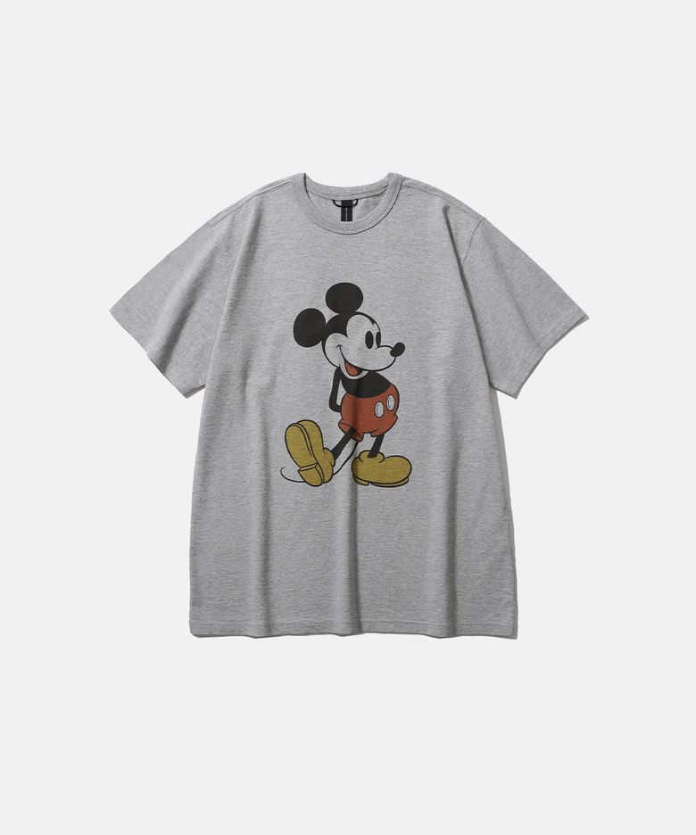 [SS26] CLASSIC MICKEY H/S TEE (W) / HEATHER GRAY