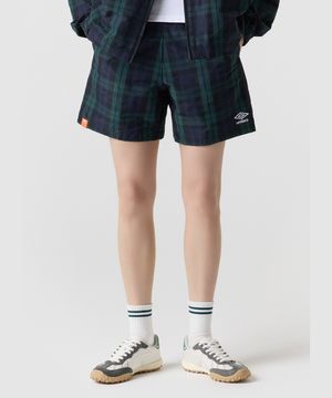 클래식 4부 반바지 그린 패턴 UR123CHP31