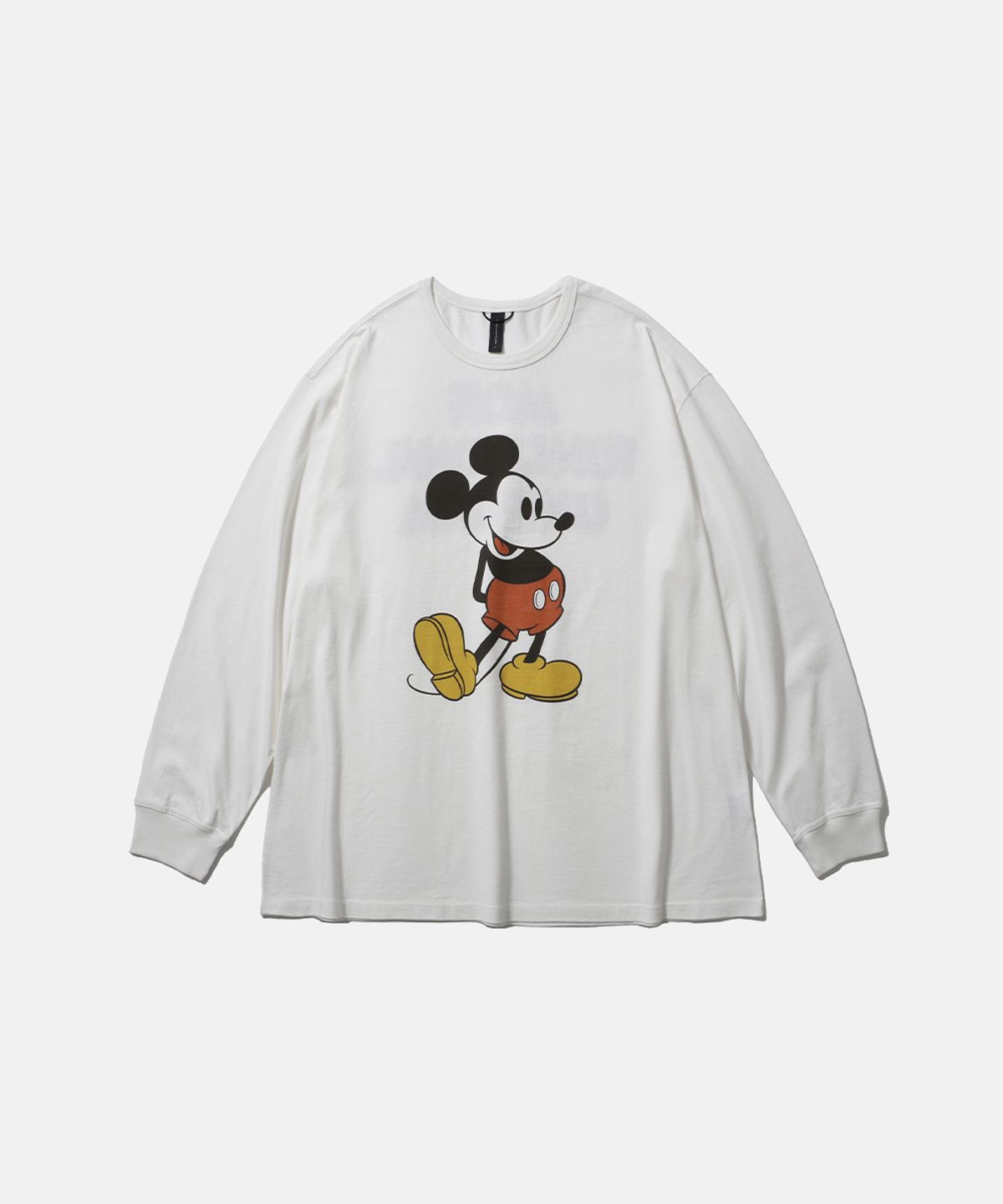 모이프(MOIF) [SS26] CLASSIC MICKEY L/S TEE (W) / OFF WHITE
