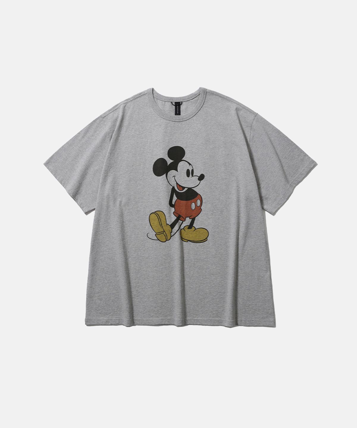 모이프(MOIF) [SS26] CLASSIC MICKEY H/S TEE (M) / HEATHER GRAY