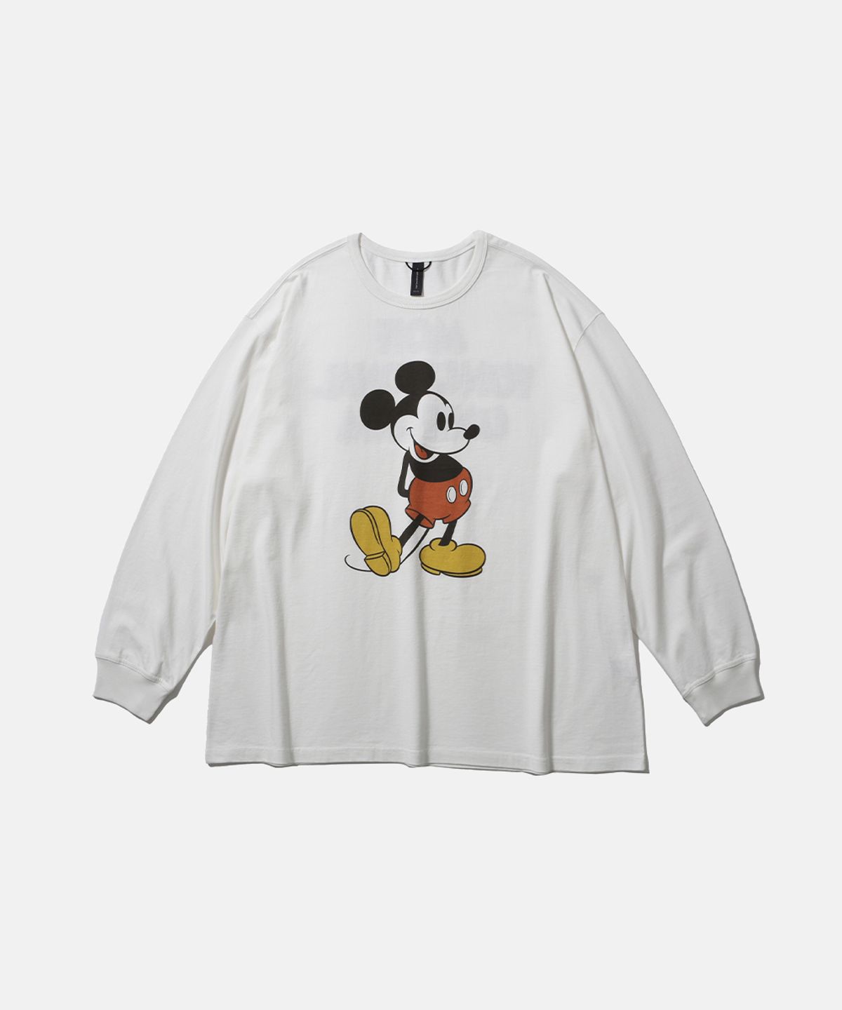 모이프(MOIF) [SS26] CLASSIC MICKEY L/S TEE (M) / OFF WHITE
