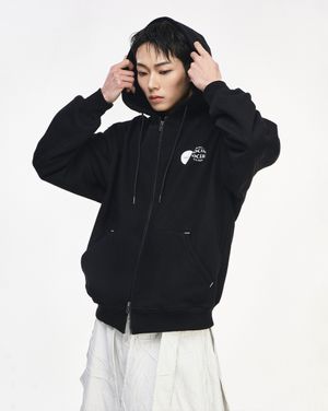송지오 컬렉션 SONGZIO X ASSC 후드 집업 블랙 SI2TS752BK
