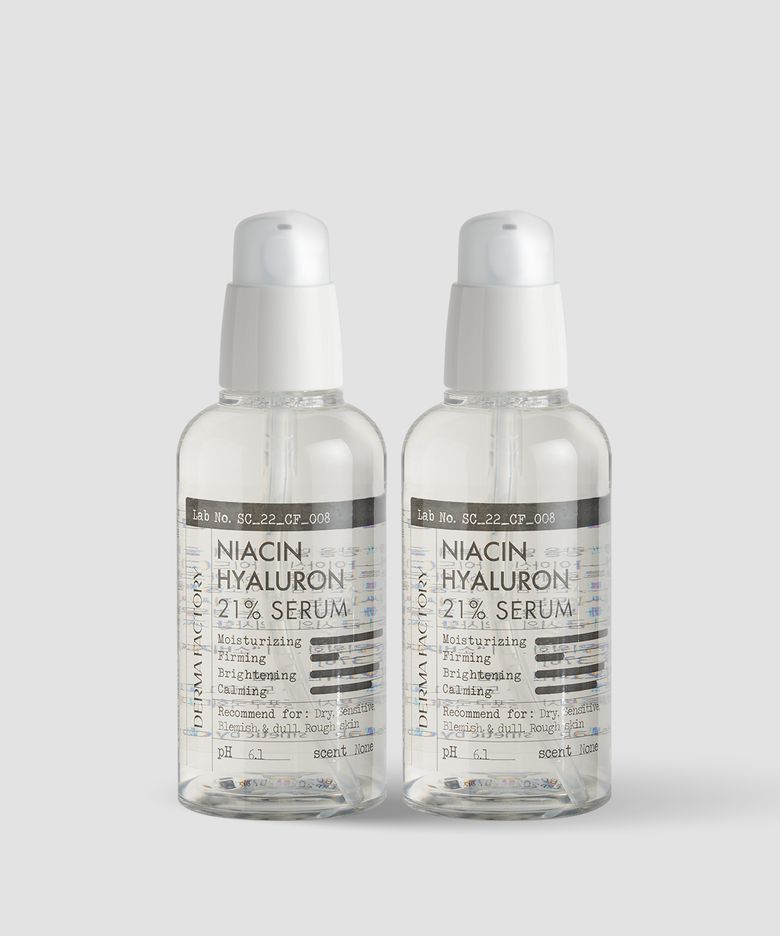 더마팩토리 나이아신 히알루론 21%세럼 80ml 2개