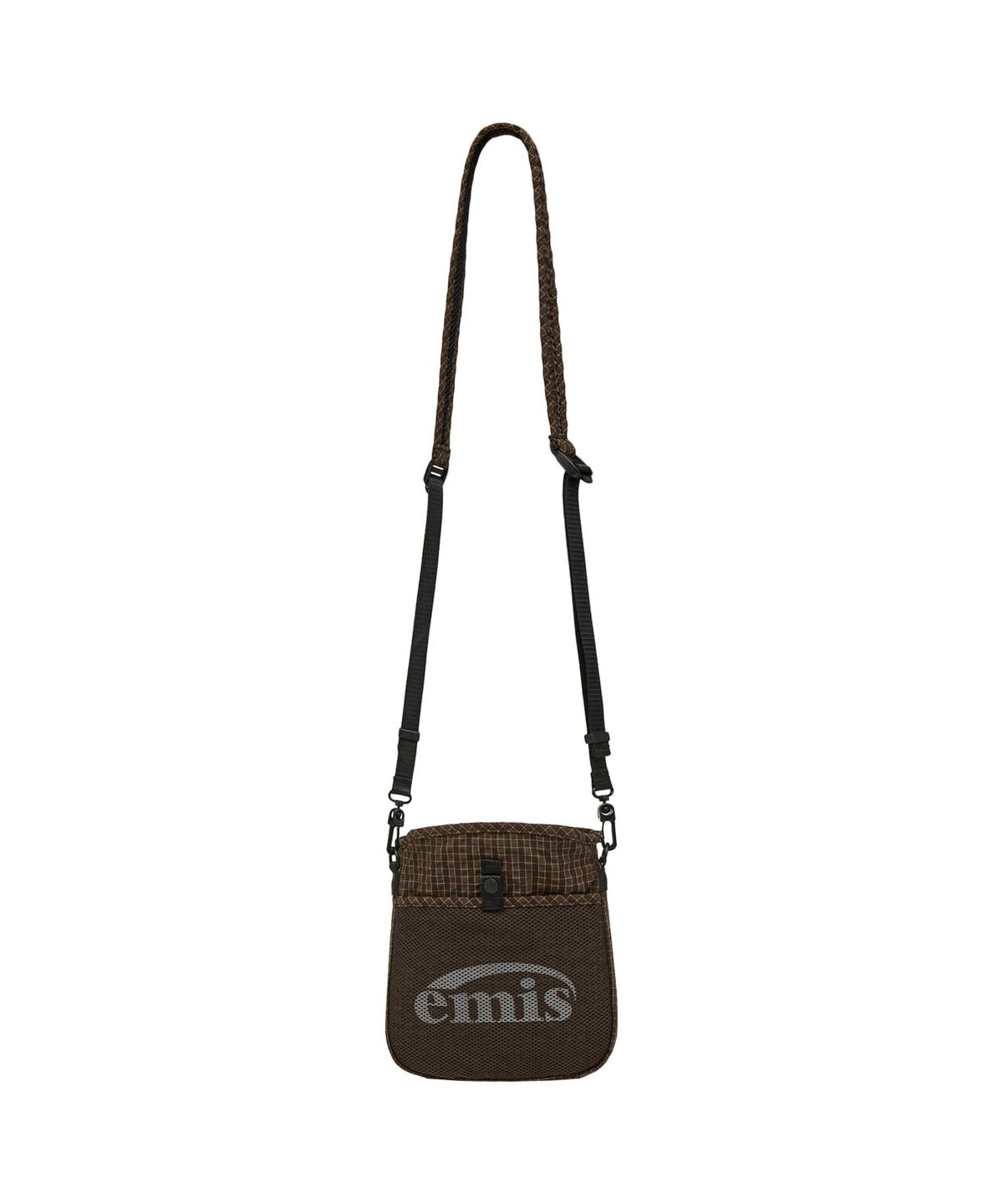이미스(EMIS) PACKABLE CHECK SACOCHE-BROWN