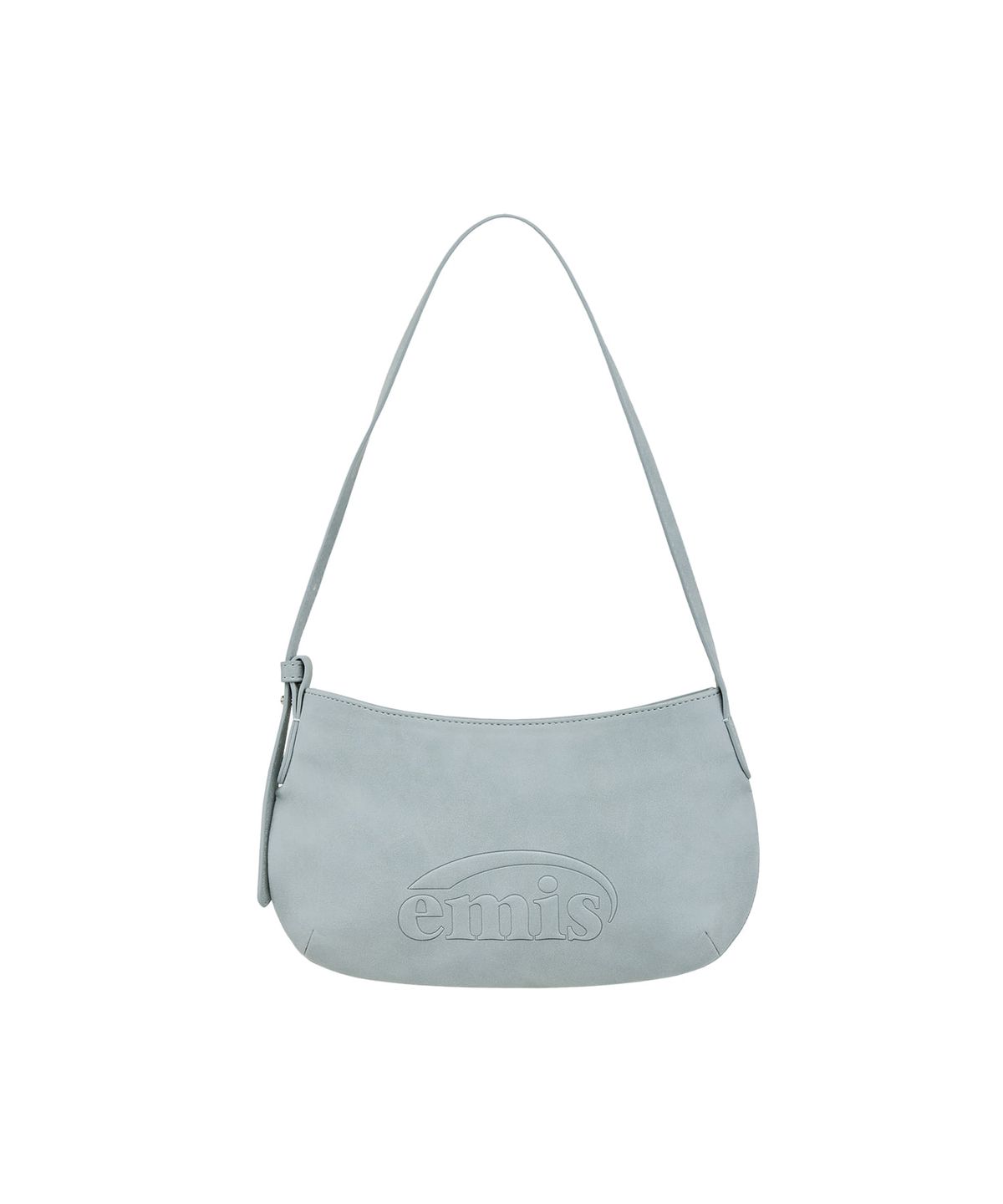이미스(EMIS) LOGO EMBOSSED TOTE BAG-PASTEL BLUE