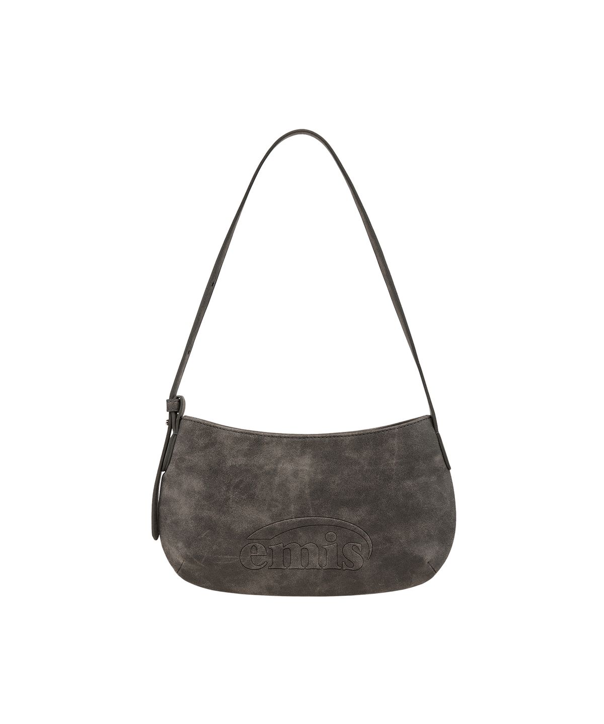 이미스(EMIS) LOGO EMBOSSED TOTE BAG-BLACK