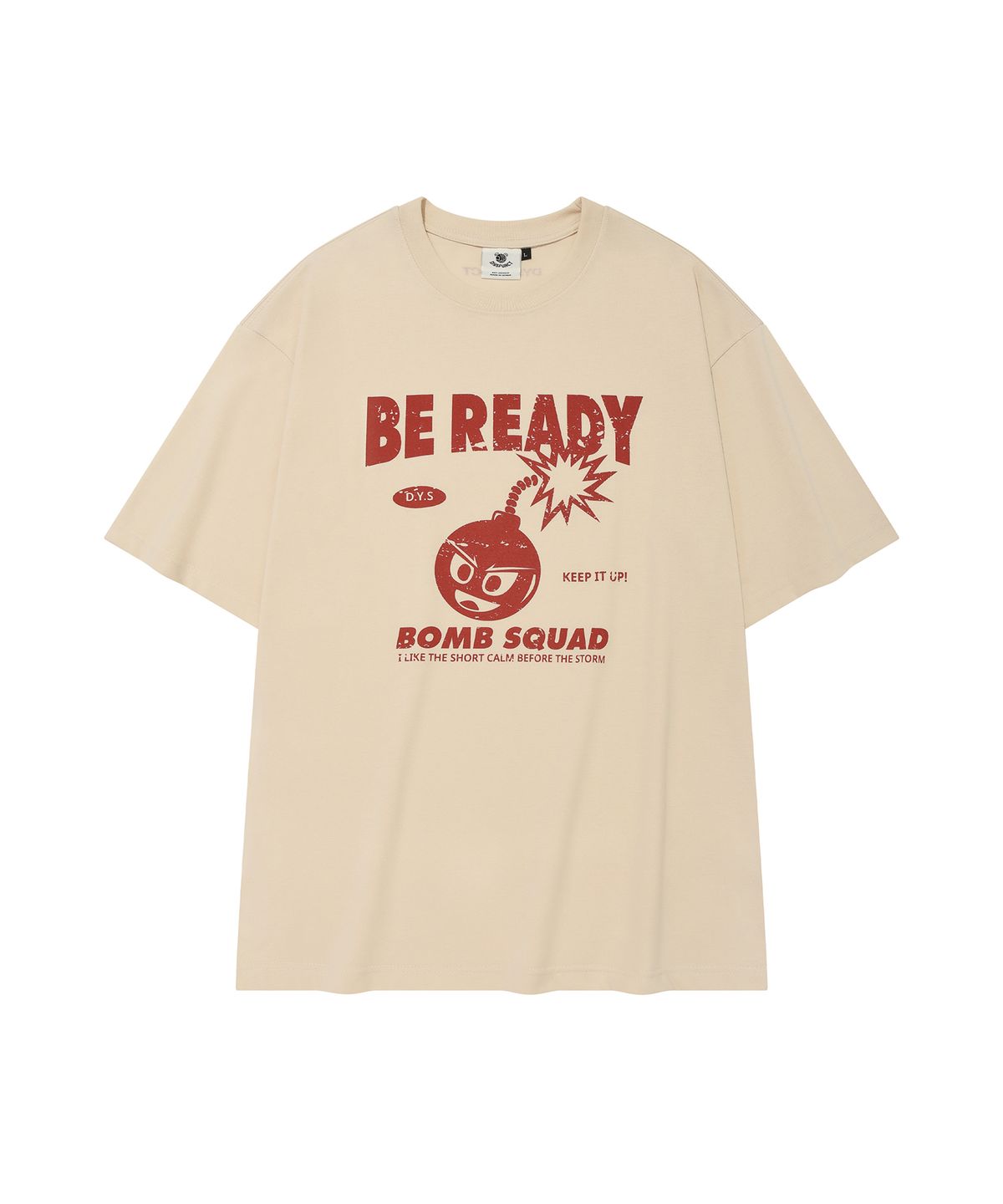 디스펑트(DYSFUNCT) BE READY T-SHIRT(BEIGE)
