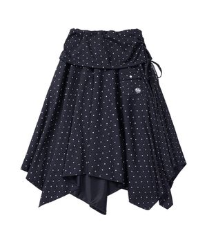 STAR 레이어드 스커트_네이비