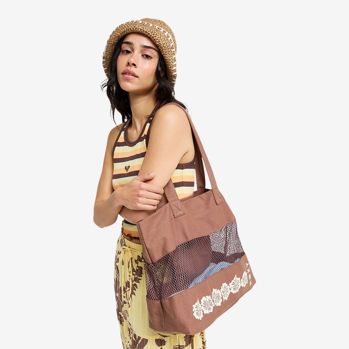 록시(ROXY) SUMMER BREEZY 메쉬 토트백 (RG23OB027CRV)