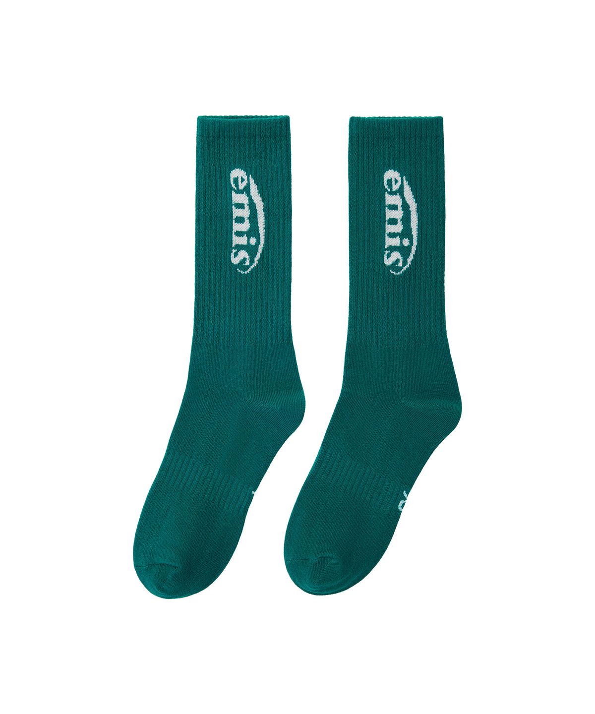 이미스(EMIS) NEW LOGO JACQUARD SOCKS-GREEN