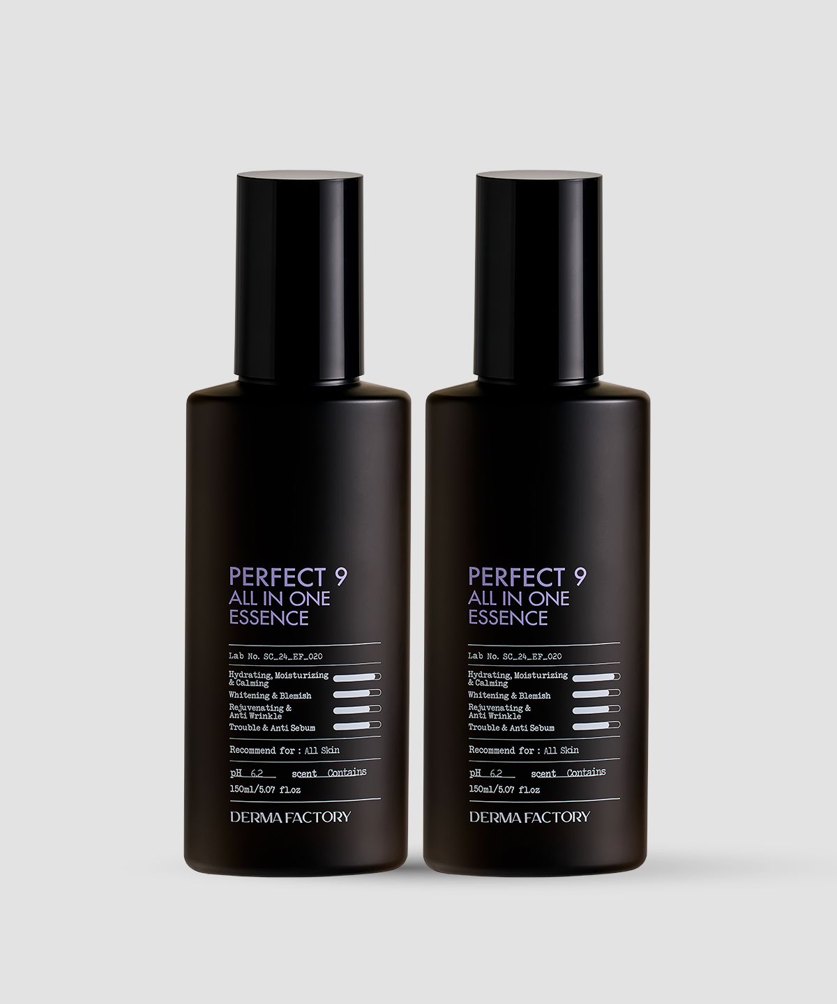 더마팩토리(DERMAFACTORY) [2개 구성] 더마팩토리 퍼펙트 9 올인원 에센스 150ml