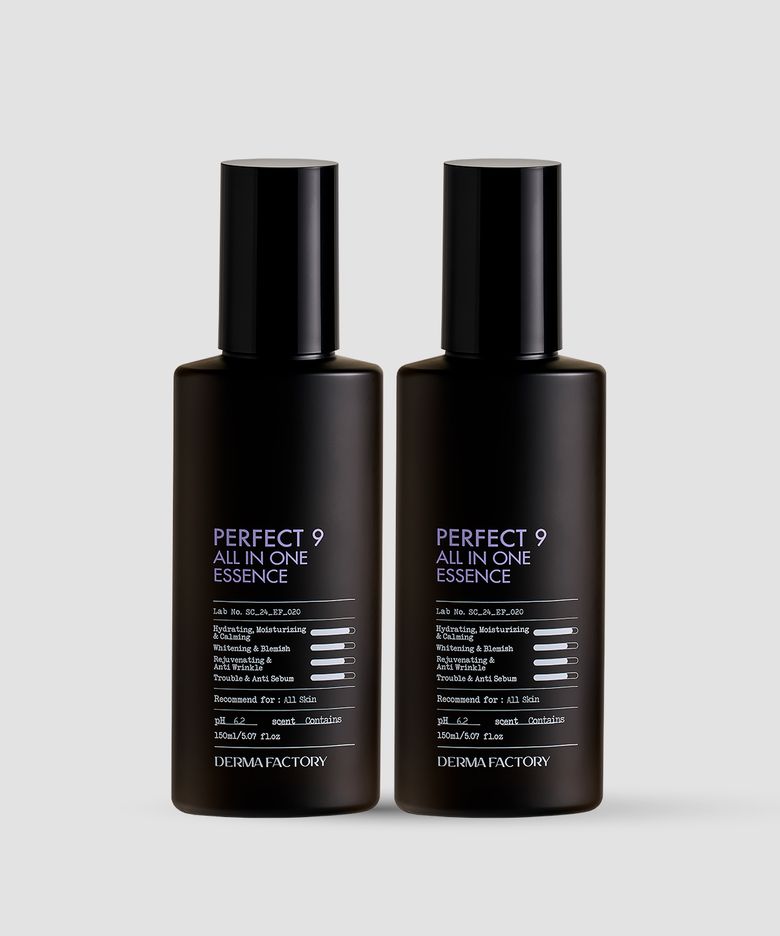 [2개 구성] 더마팩토리 퍼펙트 9 올인원 에센스 150ml