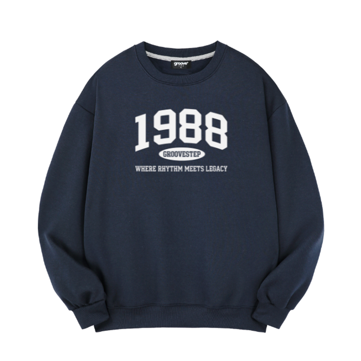 그루브스텝(GROOVESTEP) 1988 드래곤 오버핏 맨투맨 티 M0294