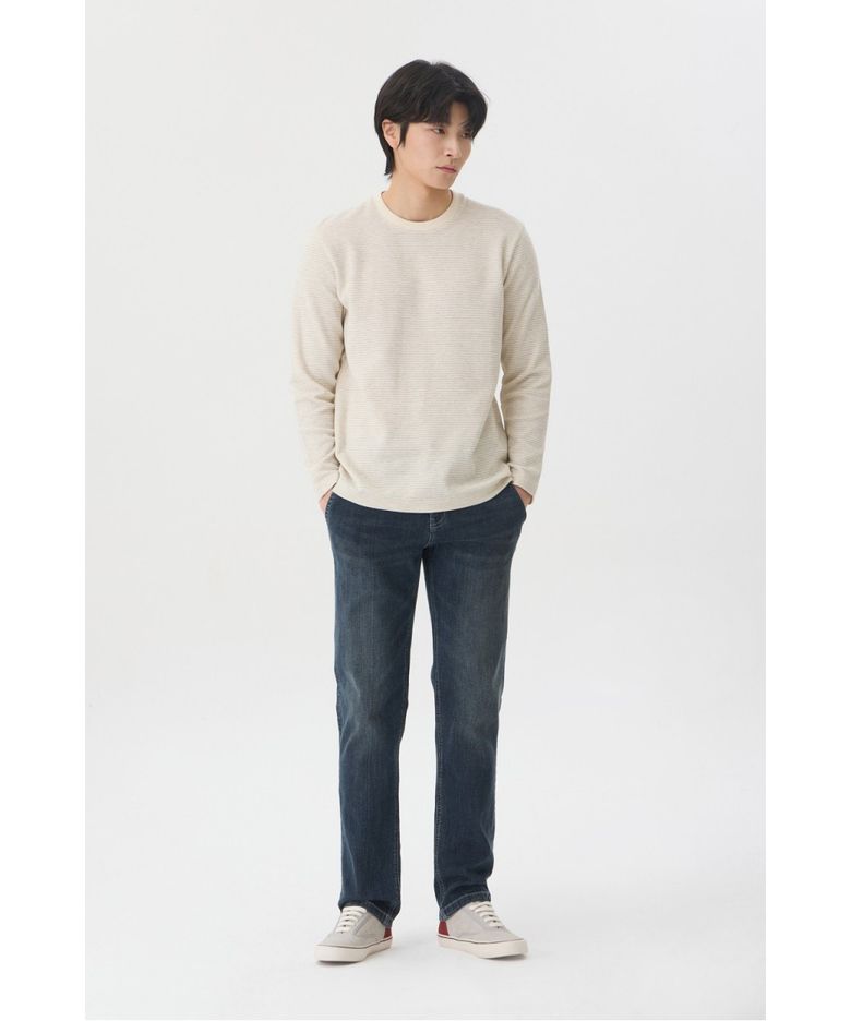 [에센셜스] 스탠다드핏 네이비 데님 BRPDX26171NYX