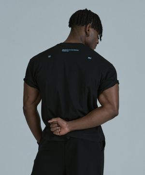 썬번 레귤러핏 크롭 숏슬리브