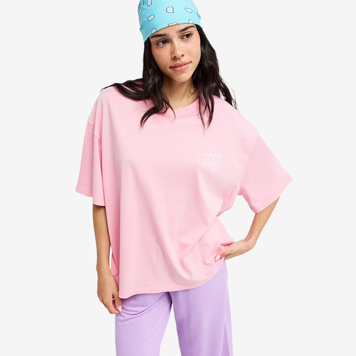 록시(ROXY) TALLOVERSIZE WASHED 오버핏 티셔츠 (RG11ST008MFR)