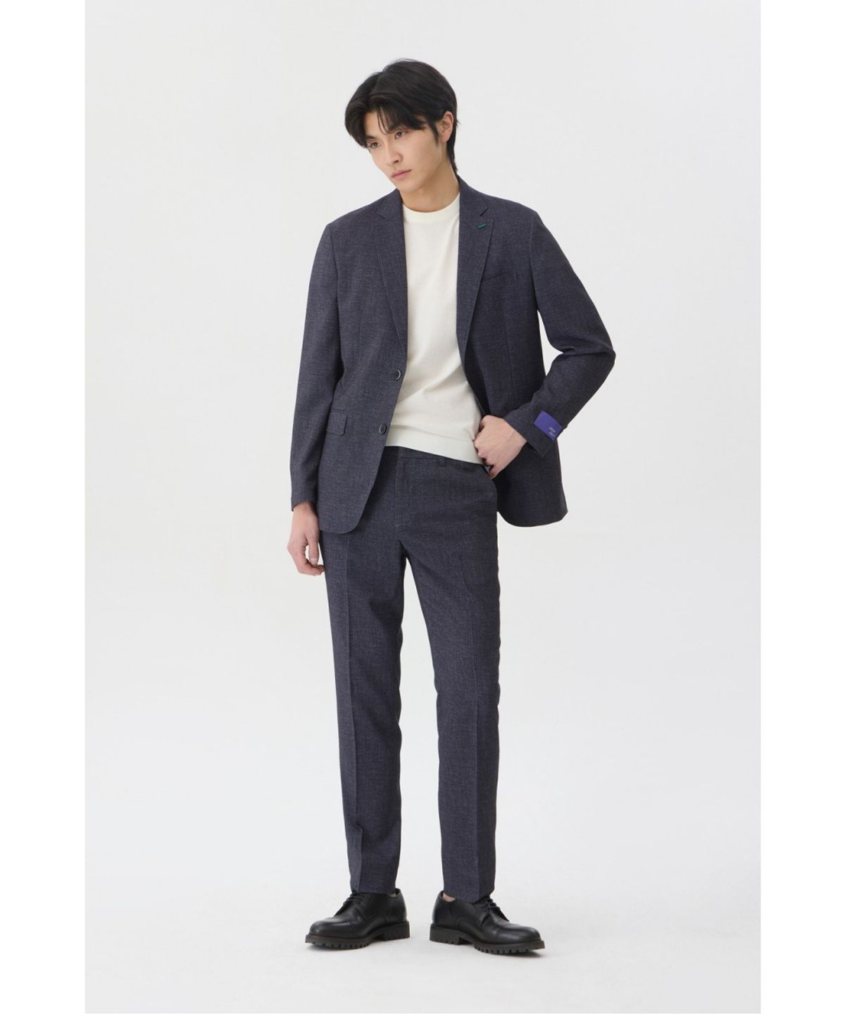 브렌우드(BRENTWOOD) [이지슈트] 워셔블 마이크로 조직 셋업 팬츠 BRPNM26411NYX