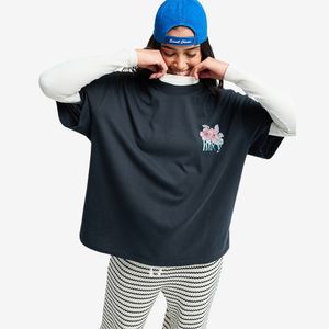 TALLOVERSIZE WASHED 오버핏 티셔츠 (RG11ST008KVJ)