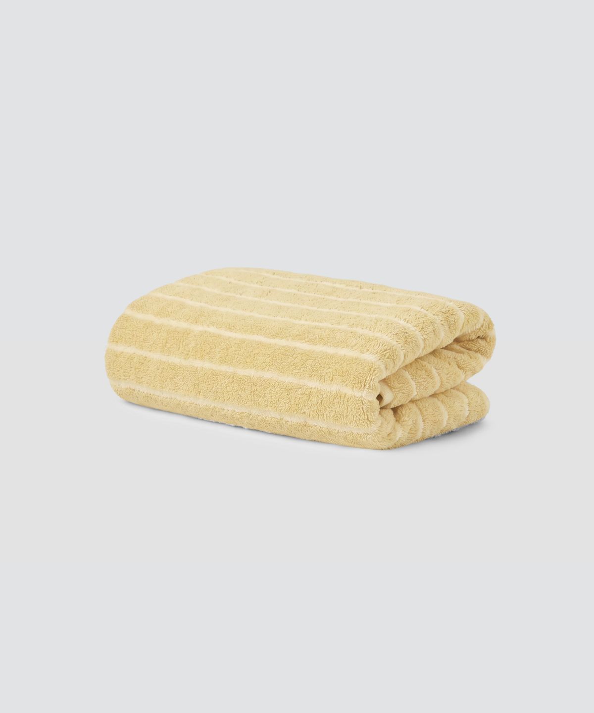 무신사 스탠다드 홈 & 프로덕트(MUSINSA STANDARD HOME & PRODUCTS) 40수 200g 호텔 수건 [크림옐로우 스트라이프]