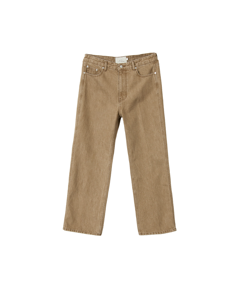 STRAIGHT DENIM PANTS SOIL