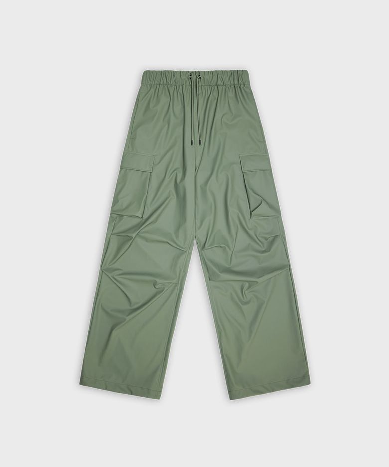 포켓 레인 팬츠 와이드 - 웰