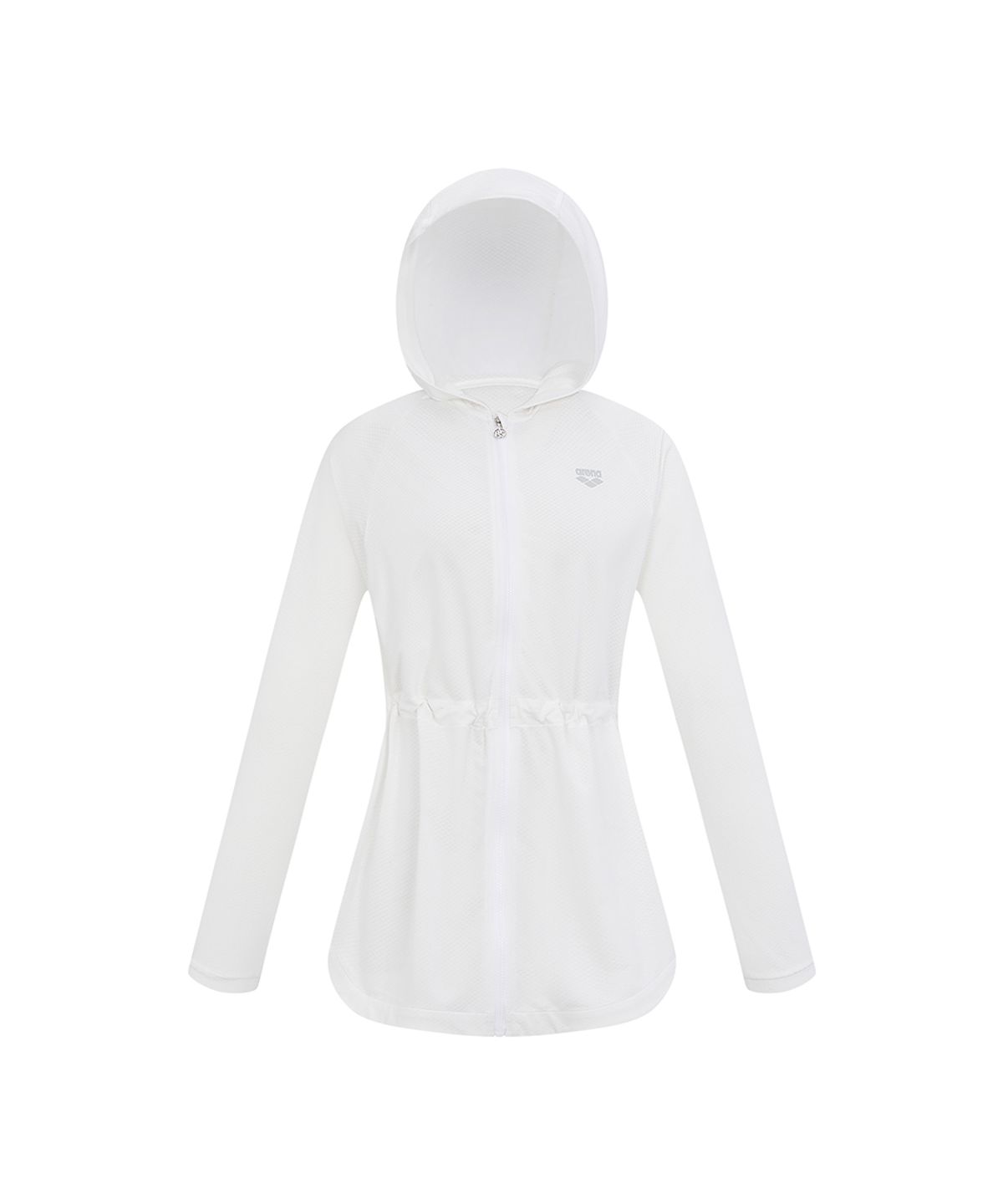 아레나(ARENA) 코어 집업 롱커버업 A6BL1QR42WHT