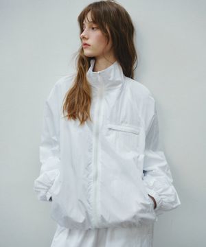 Essential Volume Windbreaker Jumper_CTO151(White)