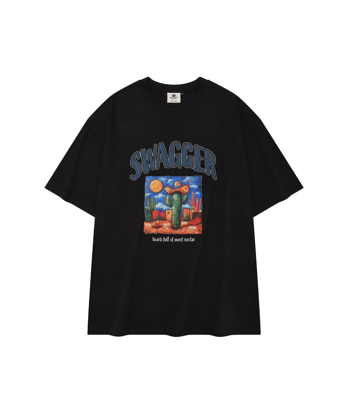 디스펑트(DYSFUNCT) SWAGGER CACTUS T-SHIRT(BLACK)