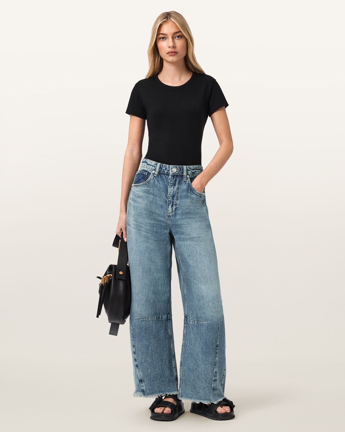 올세인츠(ALLSAINTS) 페이튼 크롭 진 W012EE-2999