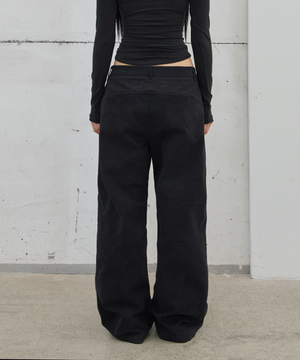 Multi-Panel Pants / Black