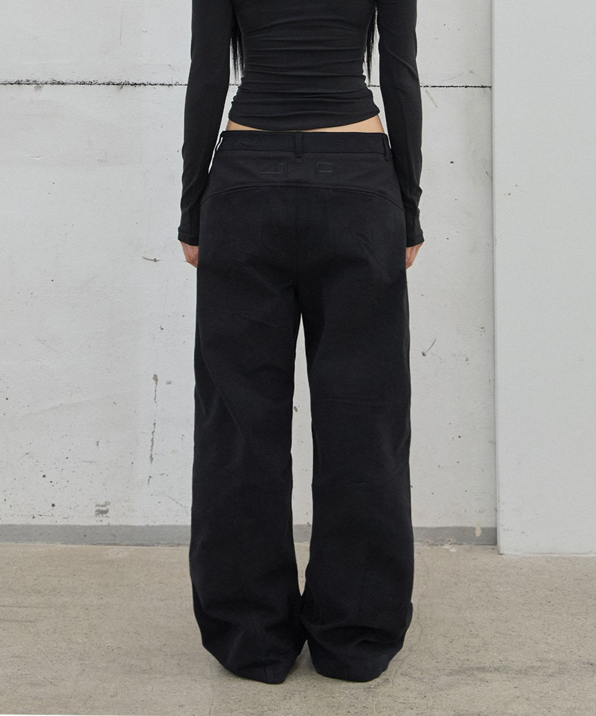 사일프레이(41PRAY) Multi-Panel Pants / Black
