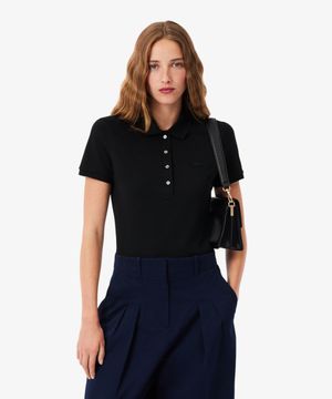 여성 슬림핏 미니피케 폴로 셔츠 PF5462-56G 031